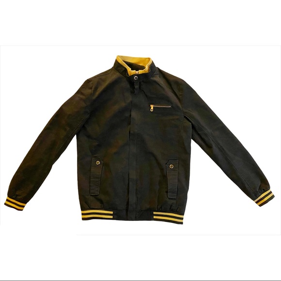 West Louis Other - West Louis Men’s Navy Blue Bomber Jacket